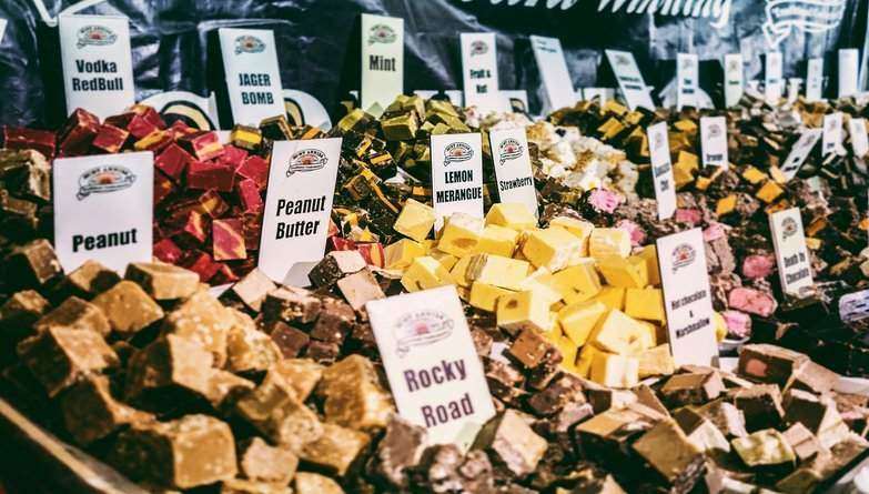 Buy Local Sweets At Christmas Markets
