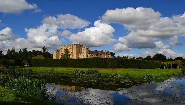 Hever Castle In Autumn