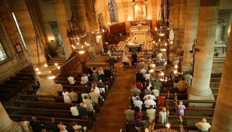 Meeting People At Midnight Mass