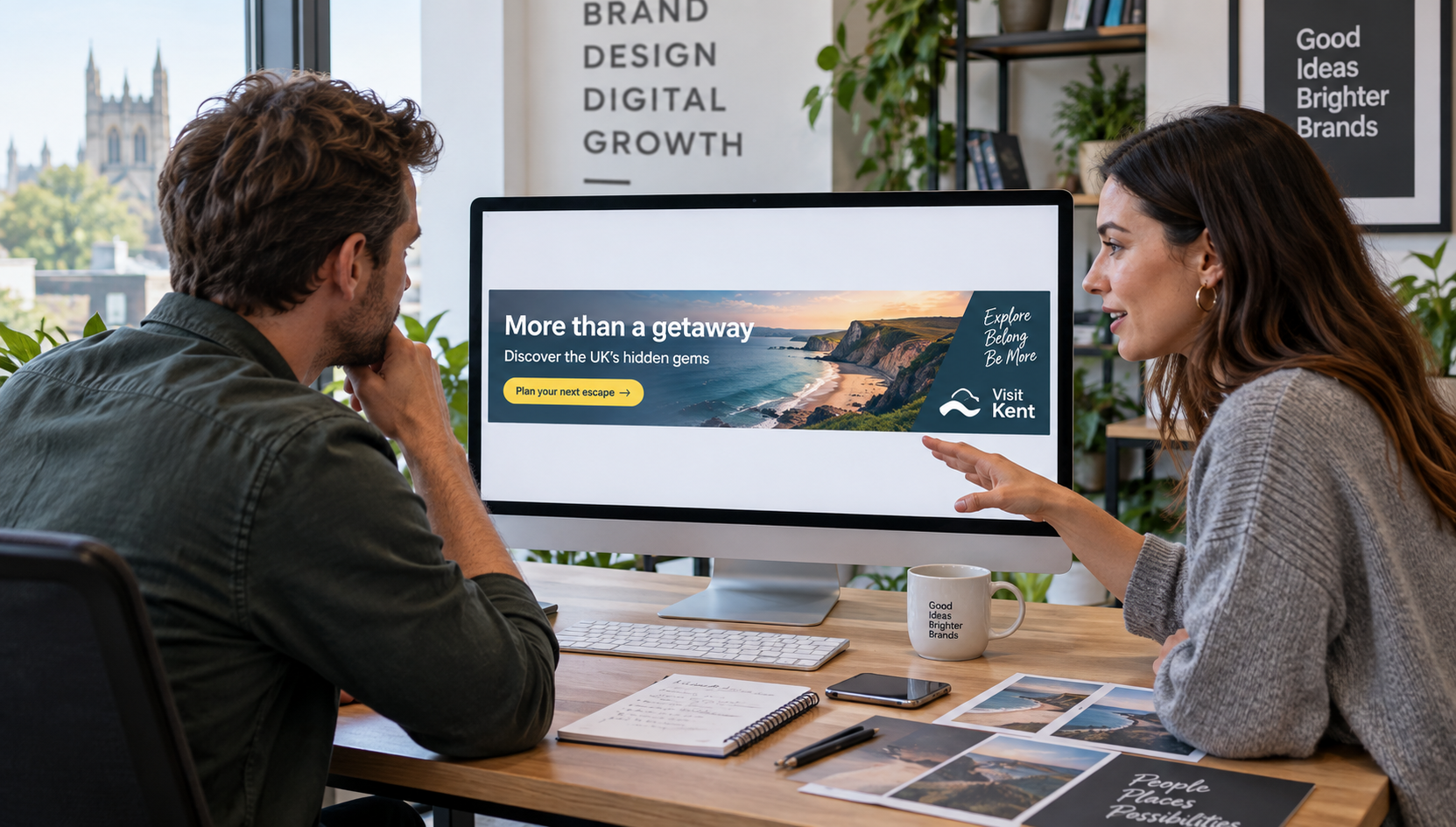 Display advertising for Kent businesses on Kent Lifestyle Magazine