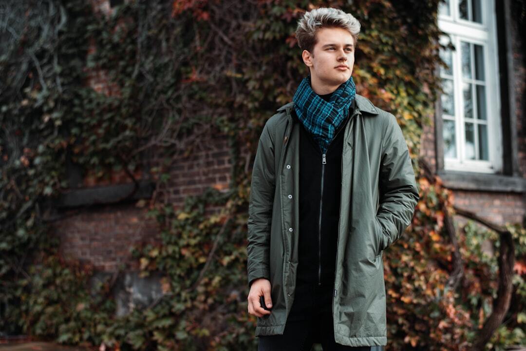 Man wearing coat