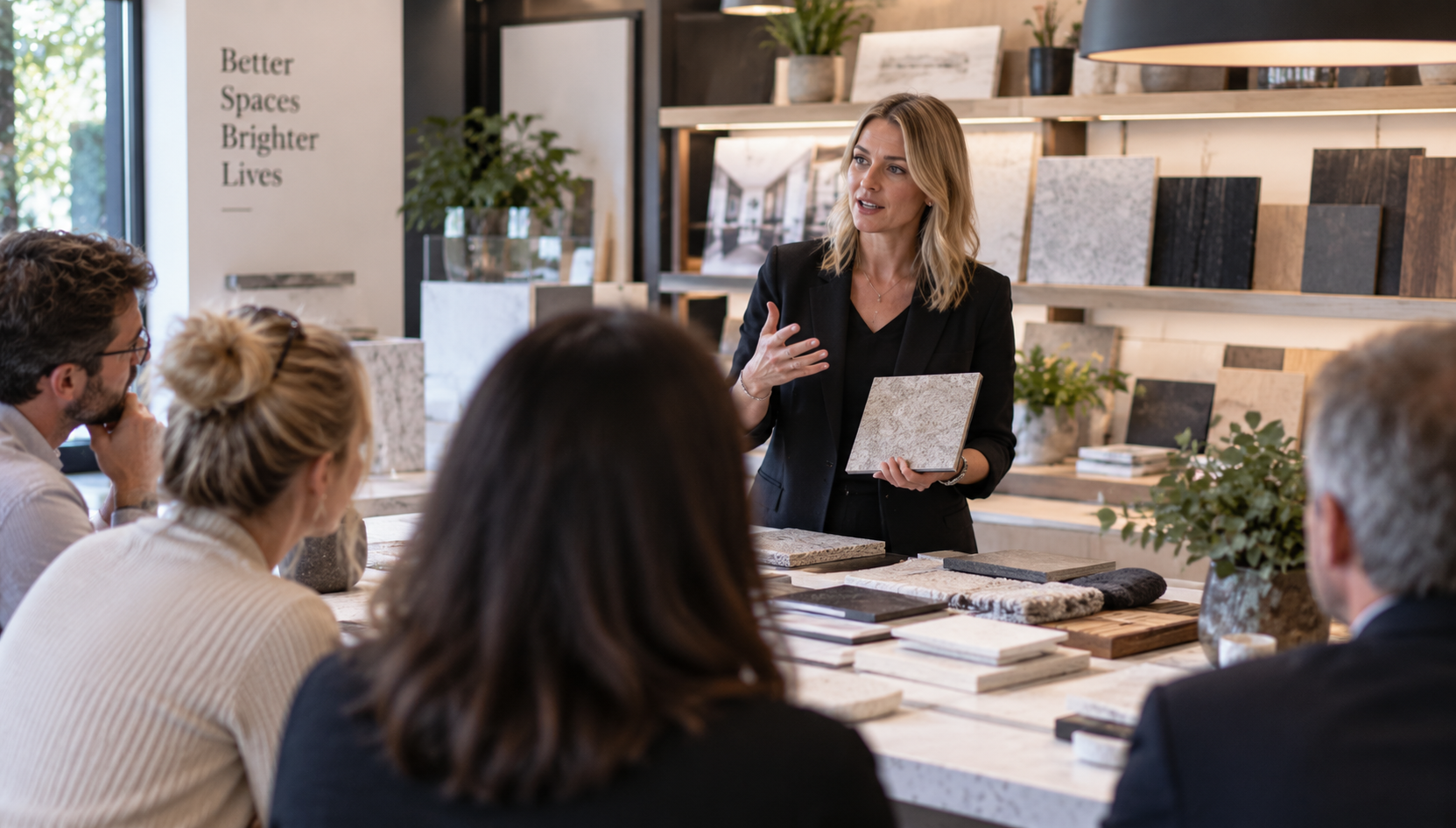 Business expert presenting at a workshop for sponsored content in Kent