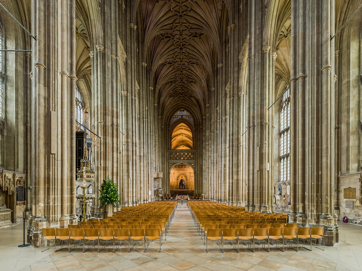 Canterbury Cathedral Interior Kent