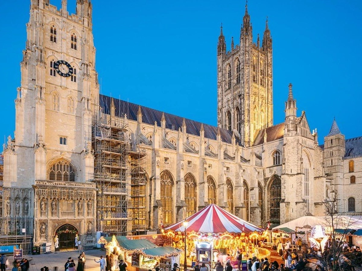 Canterbury Christmas Market Cathedral