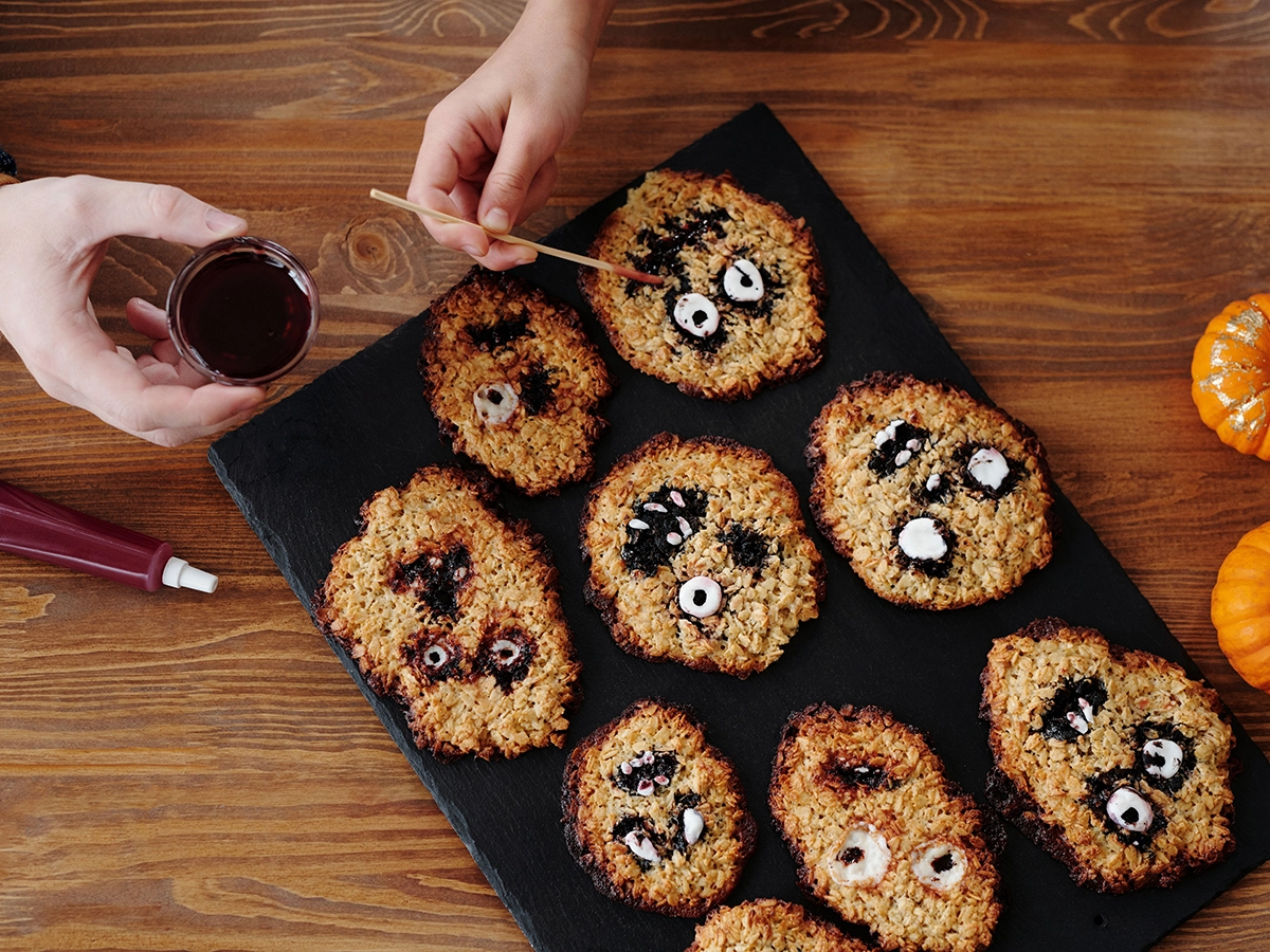 Halloween Monster Cookies