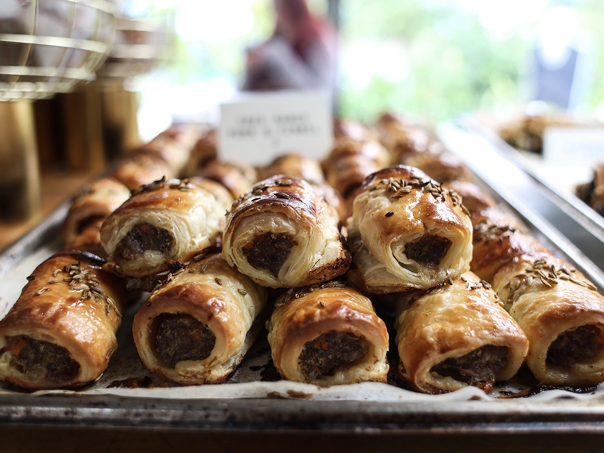 Homemade Mini Sausage Rolls