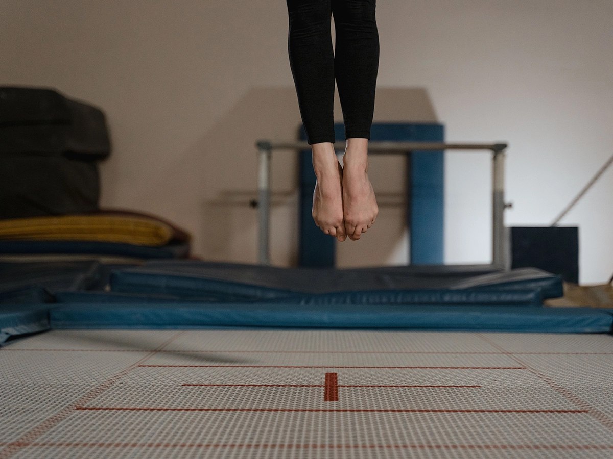 Indoor Trampoline Park Activity